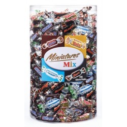 Miniatures Mars Chocolat Mix 3 Kg | Milleproduits.com : vos bonbons et chocolats préférés à prix grossiste.