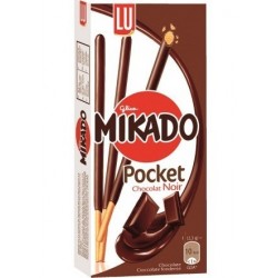 24 Mikado Pocket Chocolat Noir