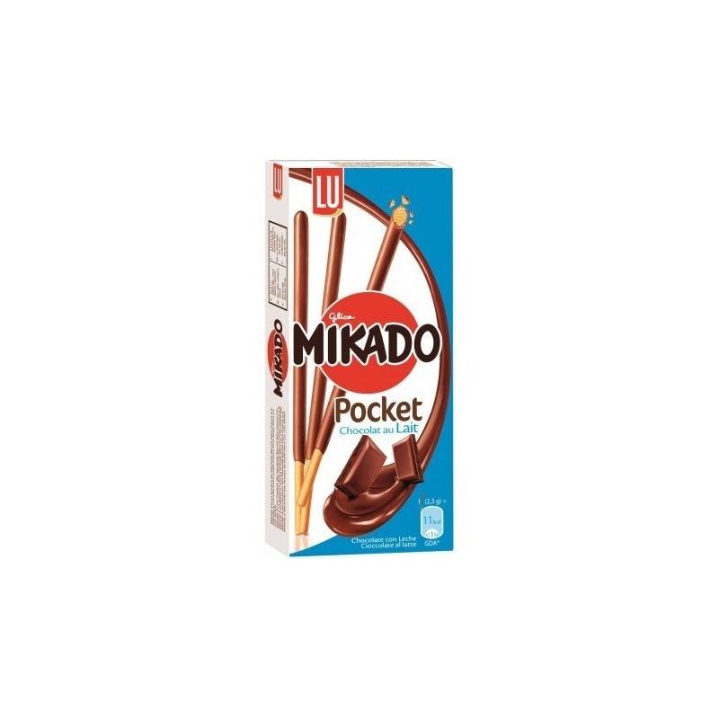 24 Mikado Pocket Chocolat Au Lait - Biscuits sucrés - Milleproduits