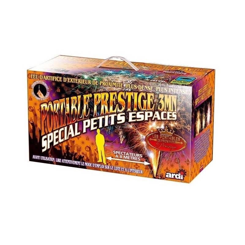 Feux d'Artifices Portable de Luxe 3mn | Milleproduits : bonbons, chocolats, snacks, artifice à prix grossiste