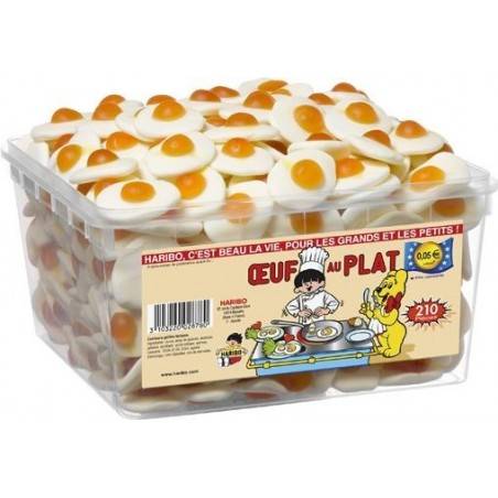 Bonbons Haribo Oeufs au Plat x 210 pièces | Milleproduits.com Bonbons Haribo Oeufs au Plat x 210 pièces | Milleproduits.com
