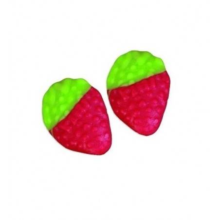 12 Sachets Fini Fraises Sauvages Lisses Halal 90g | Milleproduits.com : vos bonbons et chocolats préférés à prix grossiste