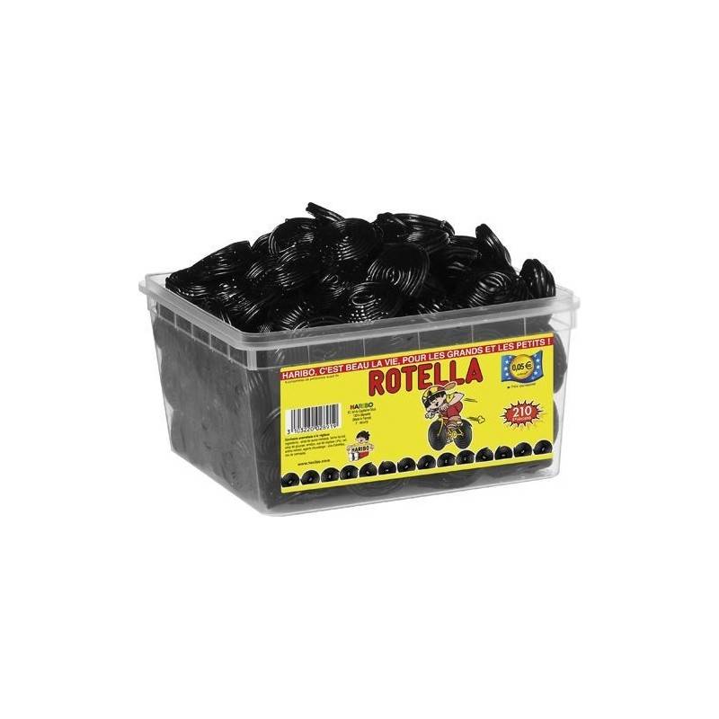 Tubo Haribo Rotella x 210 pièces Tubo Haribo Rotella x 210 pièces
