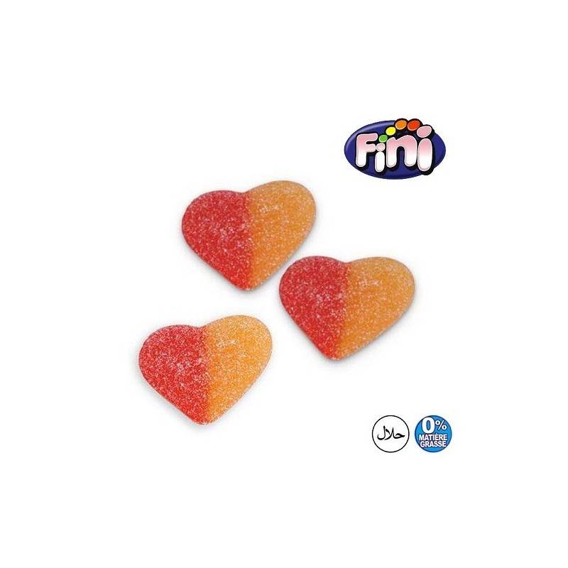 12 Sachets Fini Cœur de Pêche 90g | Milleproduits.com : vos bonbons et chocolats préférés à prix grossiste ! 12 Sachets Fini Cœur de Pêche 90g | Milleproduits.com : vos bonbons et chocolats préférés à prix grossiste !