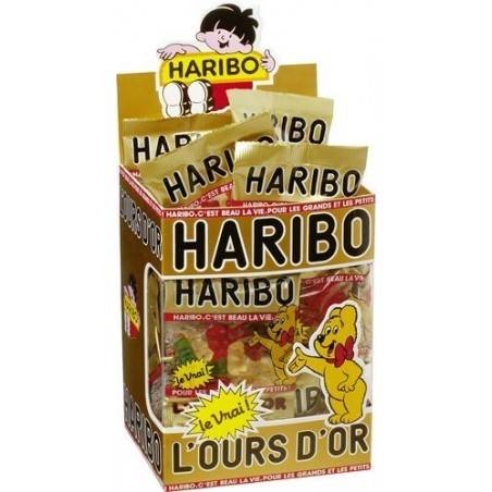 30 Mini Sachets Haribo Ours d'Or 40G 30 Mini Sachets Haribo Ours d'Or 40G