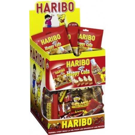 30 Mini Sachets Haribo Happy Cola