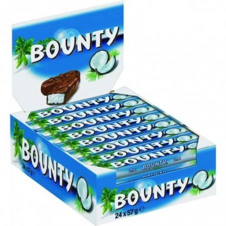 Bounty x 24 Barres Chocolatées