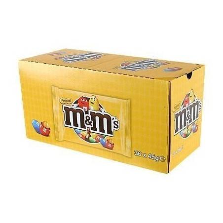 M&M's x 36 Sachets de 45 grammes M&M's x 36 Sachets de 45 grammes