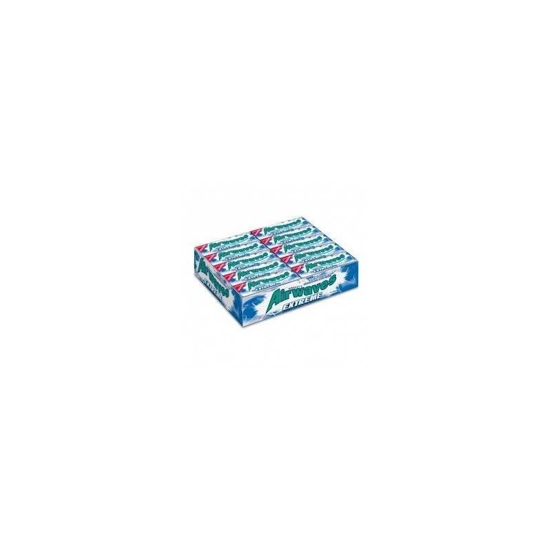 Airwaves Chewing Gum Menthol Extreme 30 Etuis de 10 Dragées