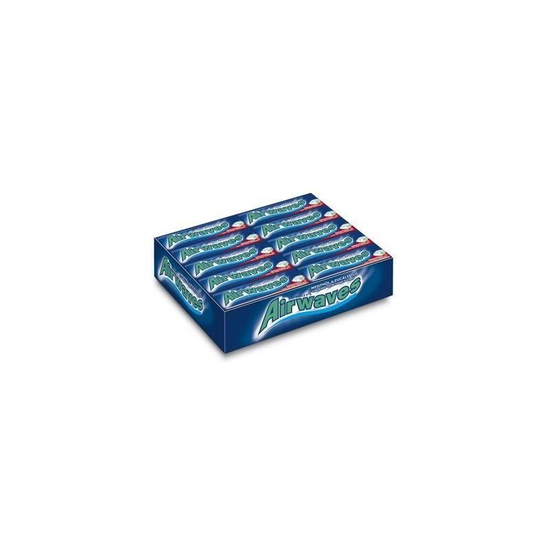 Airwaves Chewing Gum Menthol & Eucalyptus 30 Etuis de 10 Dragées Airwaves Chewing Gum Menthol & Eucalyptus 30 Etuis de 10 Dragées