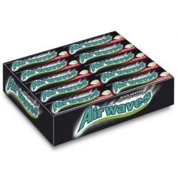 Airwaves Chewing Gum Black Menthol 30 Etuis de 10 Dragées