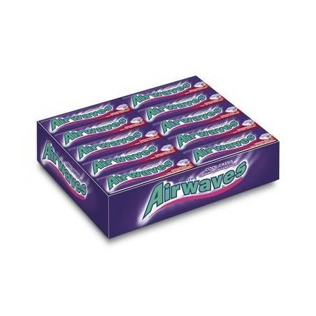 Airwaves Chewing Gum Cool Cassis 30 Etuis de 10 Dragées Airwaves Chewing Gum Cool Cassis 30 Etuis de 10 Dragées