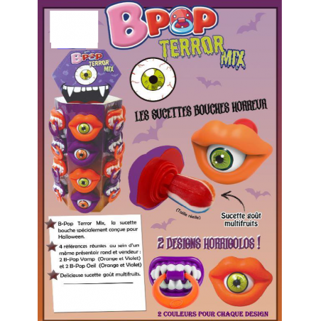 24 BPop Terror Mix | Milleproduits.com : bonbons, chocolats, snacks en ligne à prix grossiste 24 BPop Terror Mix | Milleproduits.com : bonbons, chocolats, snacks en ligne à prix grossiste