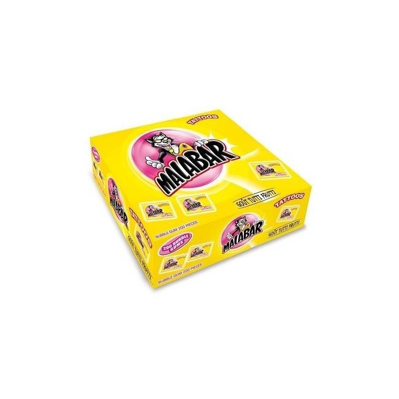 200 Malabar Tutti Frutti | Milleproduits.com : bonbons, chewing-gums, chocolats à prix grossiste