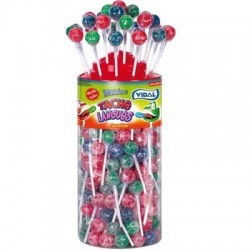 Sucette Lottalollies Tâche Langues x 150 pièces | Milleproduits.com : vos bonbons et chocolats préférés à prix grossiste !