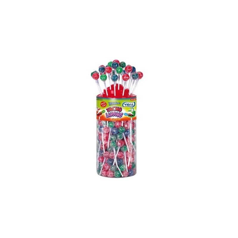 Sucette Lottalollies Tâche Langues x 150 pièces Sucette Lottalollies Tâche Langues x 150 pièces