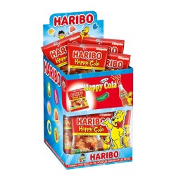 30 Mini Sachets Haribo Happy Cola 40G | Milleproduits.com : vos bonbons et chocolats préférés à prix grossiste