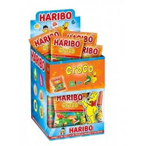 30 Mini Sachets Haribo Crocodile 40G | Haribo | Milleproduits.co : vos bonbons et chocolats préférés à prix grossiste