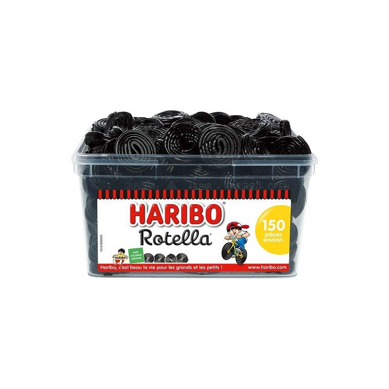 Bonbons Haribo Rotella | Milleproduits.com : vos bonbons et chocolats préférés à prix grossiste