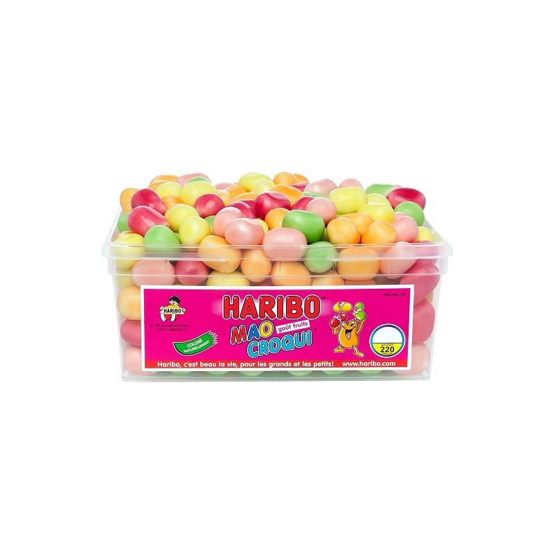 200 Bonbons Haribo Mao Croqui Fruits | Milleproduits.com