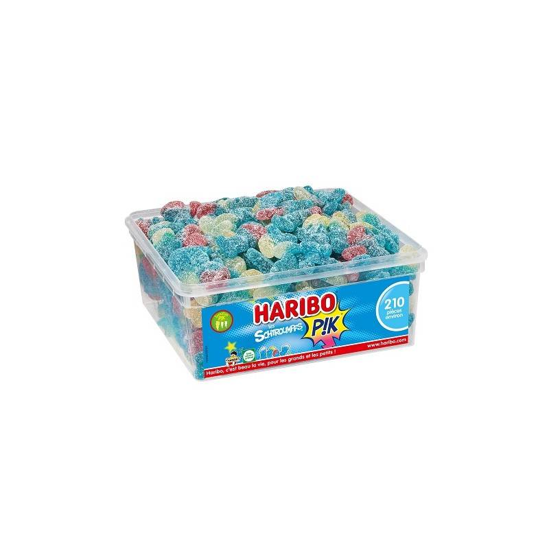 210 Bonbons Haribo Schtroumpfs Pik | Milleproduits.com