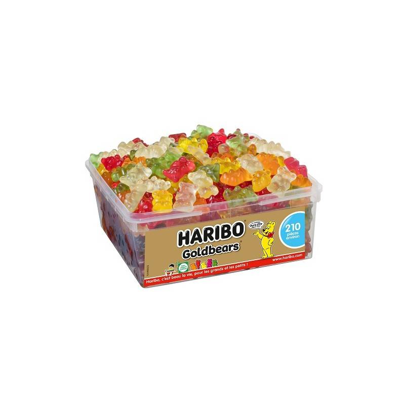 210 Bonbons Haribo Goldbears | Milleproduits.com