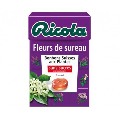 20 Boîtes Ricola Fleurs de Sureau | Milleproduits.com : bonbons, chocolats, snacks en ligne à prix grossiste