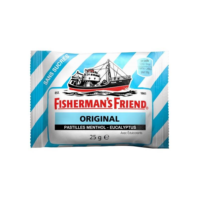 24 Sachets Fisherman's Friend Menthol Eucalyptus | Milleproduits.com : bonbons, chocolats, snacks en ligne à prix grossiste