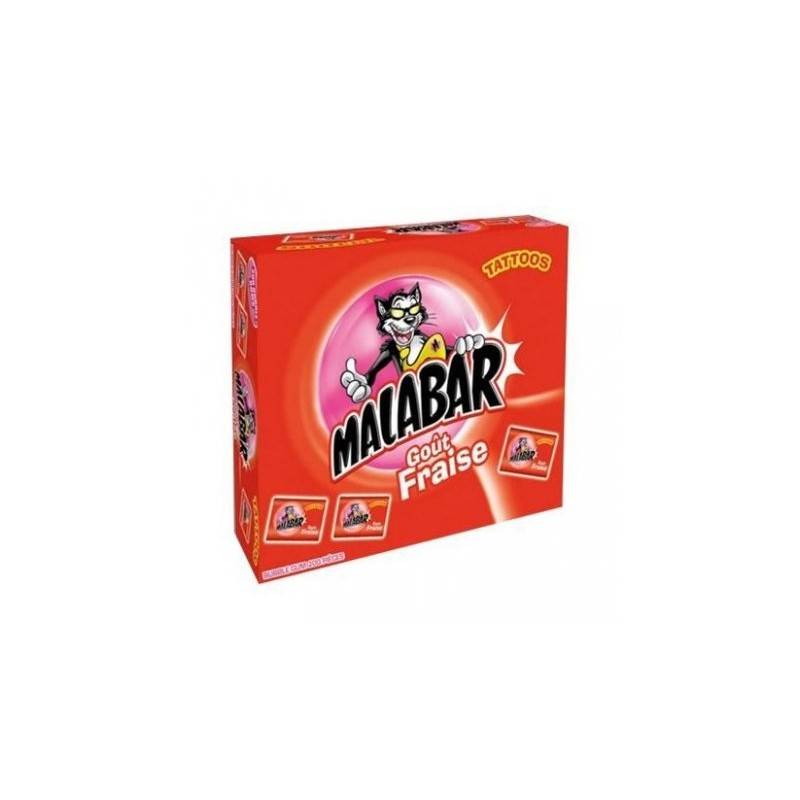 200 Malabar Fraise | Milleproduits.com : bonbons, chewing-gums et chocolats à prix grossiste