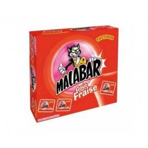 200 Malabar Fraise | Milleproduits.com : bonbons, chewing-gums et chocolats à prix grossiste