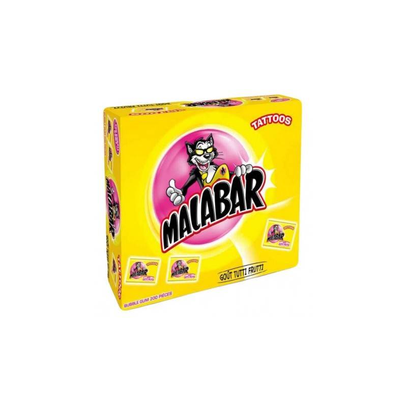 200 Malabar Tutti Frutti | Milleproduits.com : bonbons, chewing-gums, chocolats à prix grossiste