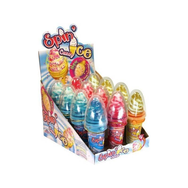 12 Sucettes Spin Ice Candy | Milleproduits.com : bonbons, chocolats, snacks en ligne à prix grossiste
