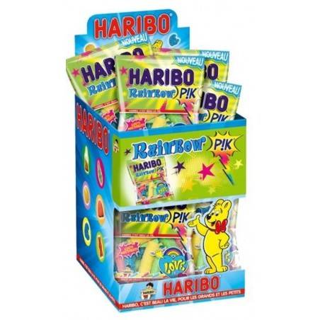 30 Mini Sachets Haribo Rainbow Pik