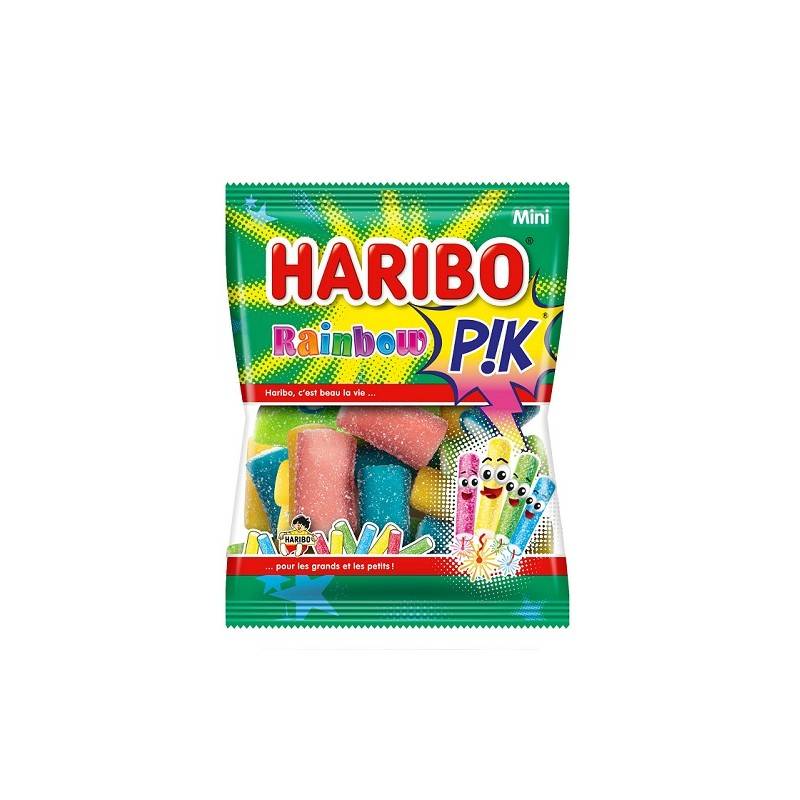 30 Mini Sachets Haribo Rainbow Pik 40G | Milleporduits.com : vos bonbons et chocolats préférés à prix grossiste