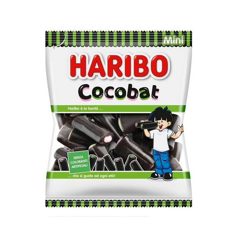 30 Mini Sachets Haribo Cocobat 40G | Milleproduits.com : vos bonbons et chocolats préférés à prix grossiste