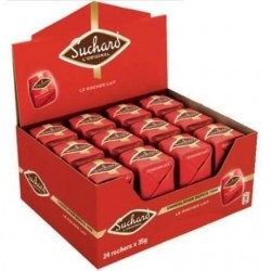 24 Chocolats Lait Rocher Suchard | Milleproduits.com : bonbons, chocolats, snacks en ligne à prix grossiste