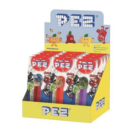 12 Distributeurs PEZ Avengers Marvel | Milleproduits.com : bonbons, chocolats, snacks à prix grossiste 12 Distributeurs PEZ Avengers Marvel | Milleproduits.com : bonbons, chocolats, snacks à prix grossiste