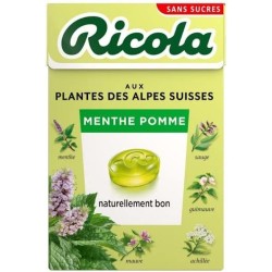 20 Boîtes Ricola Menthe Pomme | Milleproduits.com : bonbons; chocolats, snacks en ligne à prix grossiste