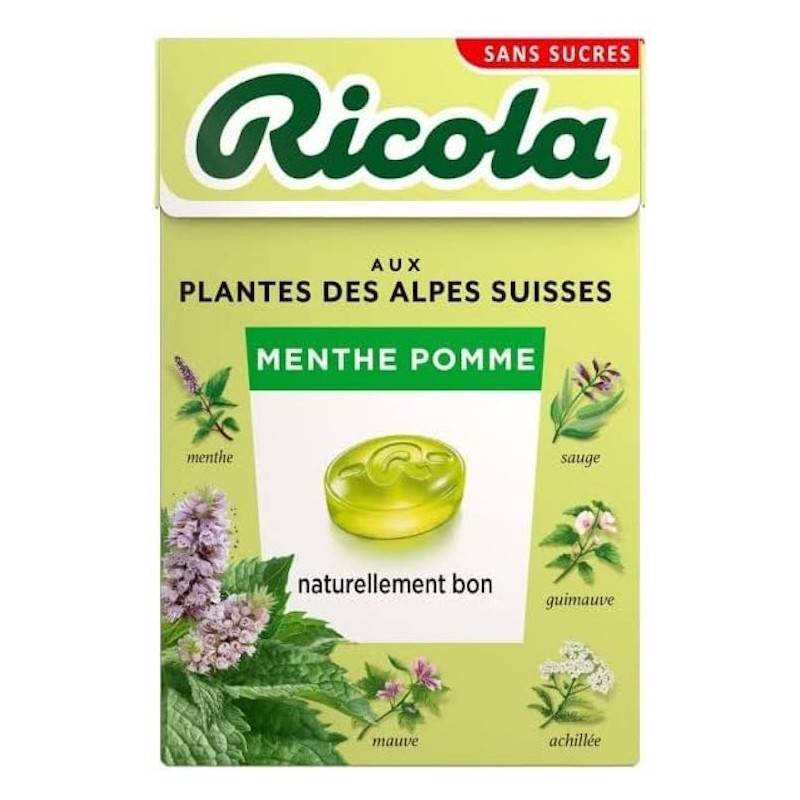 20 Boîtes Ricola Menthe Pomme | Milleproduits.com : bonbons; chocolats, snacks en ligne à prix grossiste 20 Boîtes Ricola Menthe Pomme | Milleproduits.com : bonbons; chocolats, snacks en ligne à prix grossiste