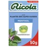 20 Boîtes Ricola Menthol | Milleproduits.com : bonbons, chocolats, snacks en ligne à prix grossiste
