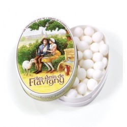 12 Boîtes Anis de Flavigny Parfum Anis 50g | Milleproduits.com : bonbons, chocolats, snacks en ligne à prix grossiste