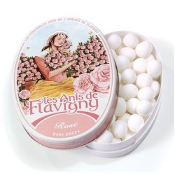 12 Boîtes Anis de Flavigny Parfum Rose 50g | Milleproduits.com : bonbons, chocolats, snacks en ligne à prix grossiste