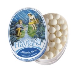12 Boîtes Anis de Flavigny Parfum Menthe Forte 50g | Milleproduits.com : bonbons, chocolats, snacks en ligne à prix grossiste