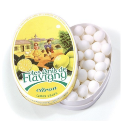 12 Boîtes Anis de Flavigny Parfum Citron 50g | Milleproduits.com : bonbons, chocolats, snacks en ligne à prix grossiste