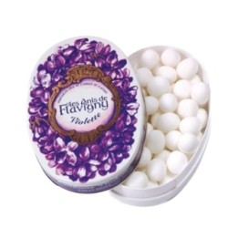 12 Boîtes Anis de Flavigny Parfum Violette 50g | Milleproduits.com : bonbons, chocolats, snacks en ligne à prix grossiste
