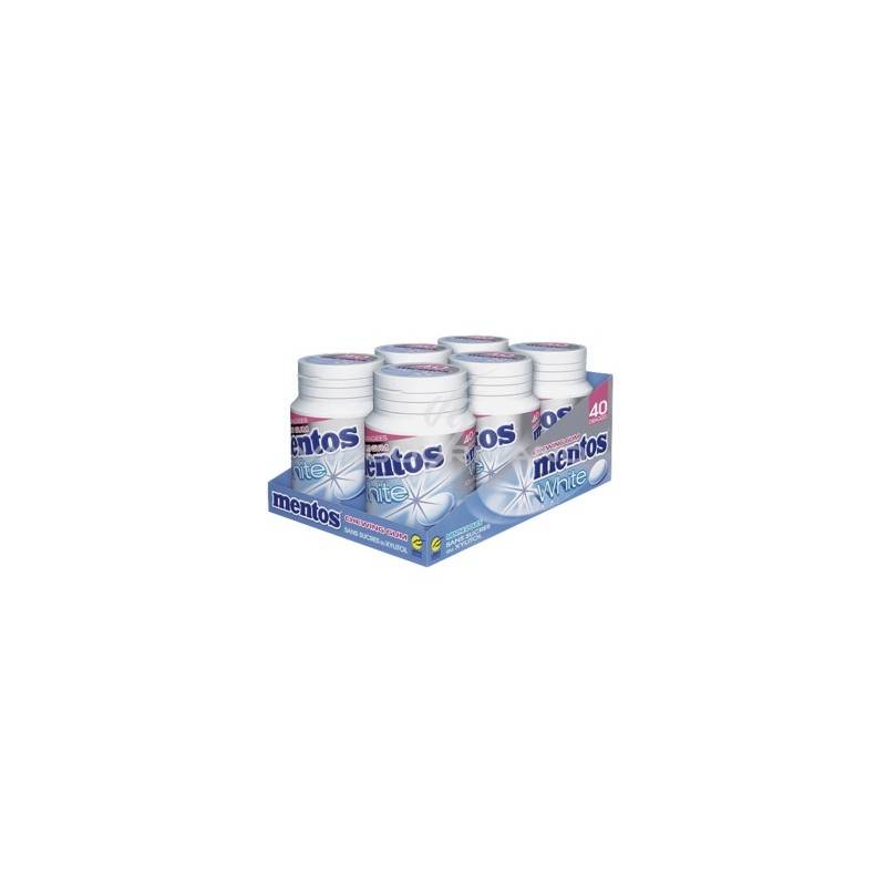 6 Boîtes Mentos White Menthe Douce | Milleproduits.com
