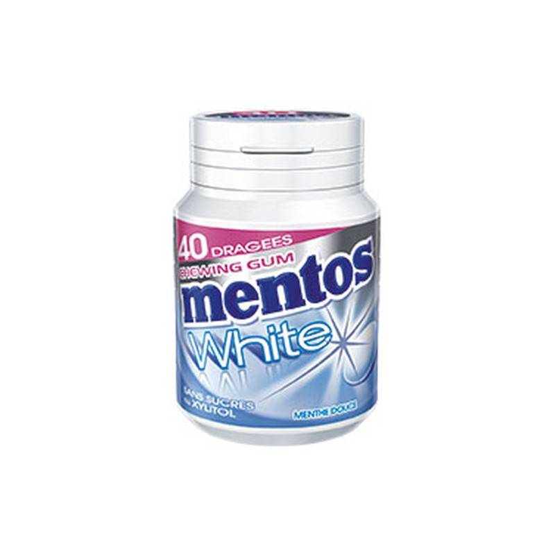 6 Boîtes Mentos White Menthe Douce | Milleproduits.com