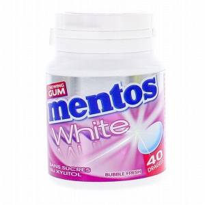 6 Boîtes Mentos White Bubble Fresh | Milleproduits.com : vos bonbons et chocolats préférés en ligne à prix grossiste !