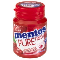 6 Boîtes Mentos Pure Fresh Fraise | Milleproduits.com : vos bonbons et chocolats préférés à prix grossiste !