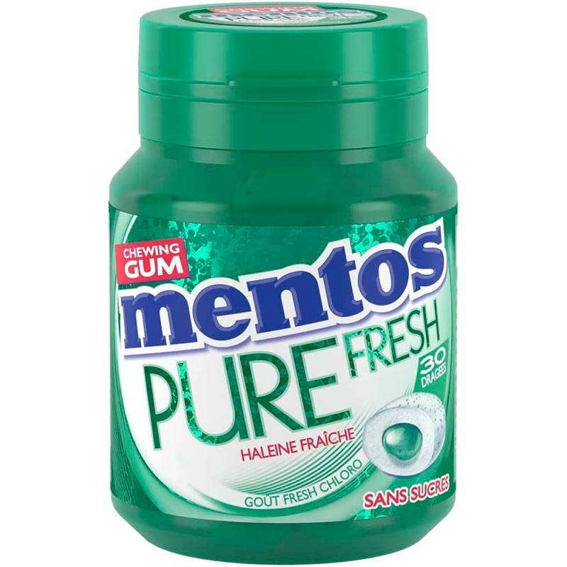 6 Boîtes Mentos Pure Fresh Chlorophylle | Milleproduits.com : vos bonbons et chocolats préférés à prix grossiste ! 6 Boîtes Mentos Pure Fresh Chlorophylle | Milleproduits.com : vos bonbons et chocolats préférés à prix grossiste !